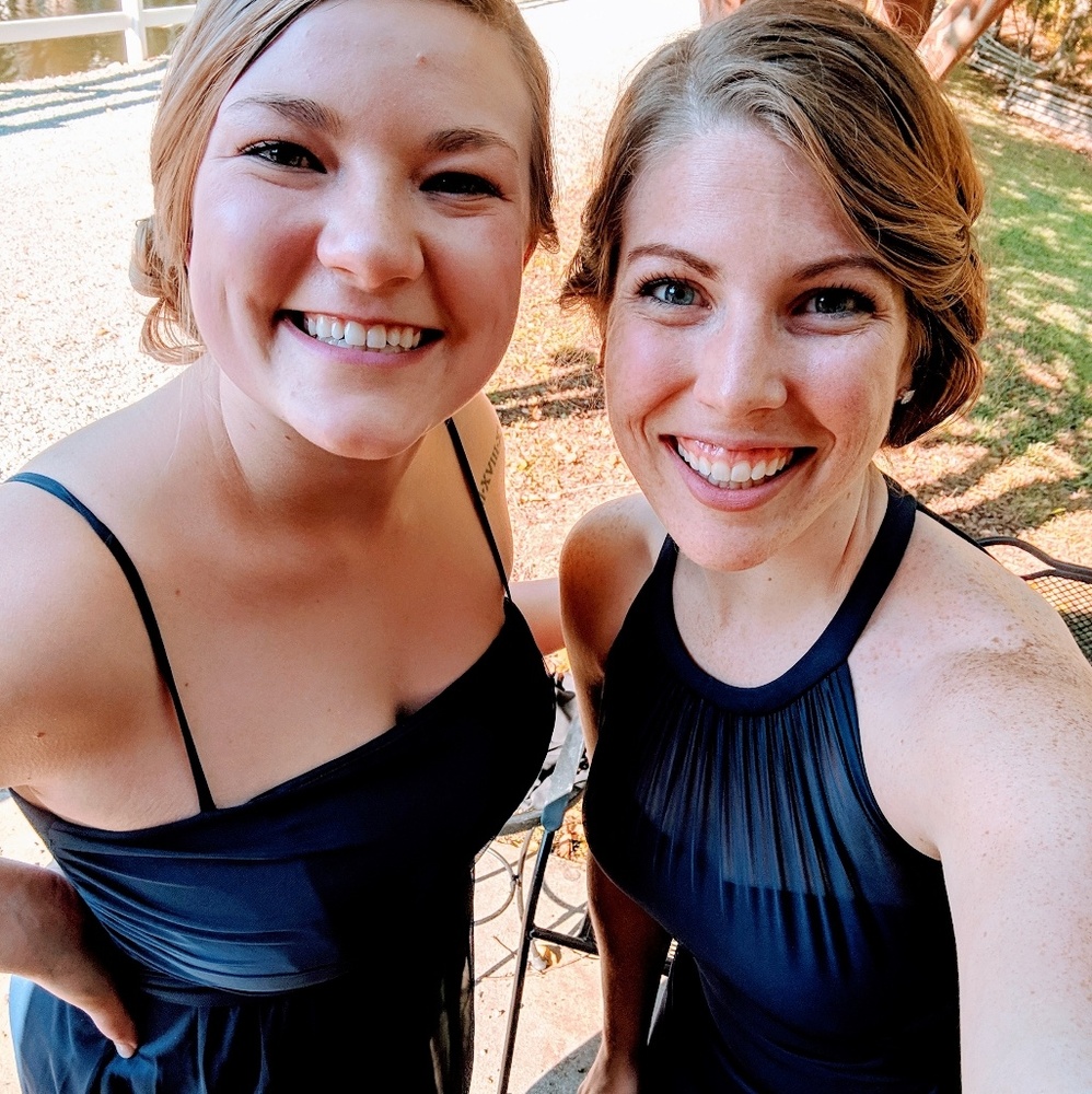 David's Bridal Bridesmaids Dress